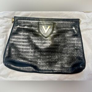 Mario Valentino Vintage Leather Clutch